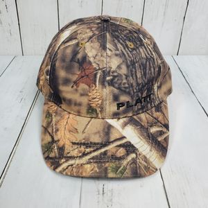 PLATT CAMO BASEBALL CAP SNAPBACK HAT CAMOFLAUGE ADJUSTABLE ONE SIZE FITS MOST